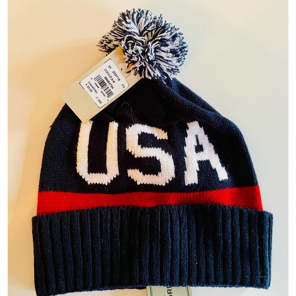 USA Knit Hat Unisex Adult Free Authority Milner NWT - Picture 1 of 4